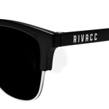 Lentes de sol polarizados Rivacc - Oxford - Silver black | Polarized