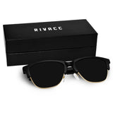 Lentes de sol polarizados Rivacc - Oxford - Golden black | Polarized