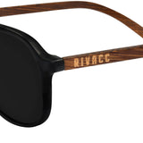 Milan - Deep black | Polarized - Lentes de bambú
