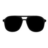 Milan - Deep black | Polarized - Lentes de bambú