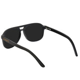 Milan - Ultra black | Polarized - Lentes de bambú